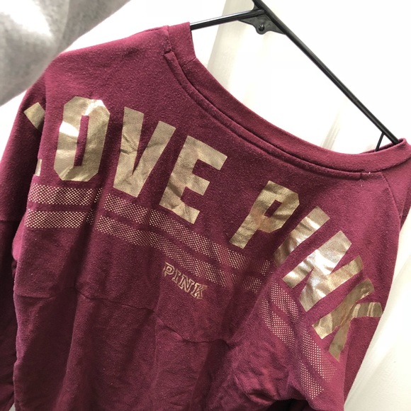 Maroon VS pink sweatshirt - Picture 1 of 3